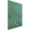 Ekena Millwork 19 5/8in. W x 19 5/8in. H Nikki EnduraWall Decorative 3D Wall Panel Covers 2.67 Sq. Ft. WP20X20NKFSM - alternate 3